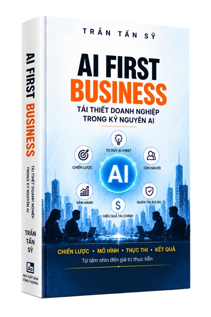 Bìa sách AI FIRST BUSINESS
